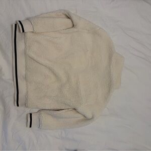 Umbro teddy white bomber jacket